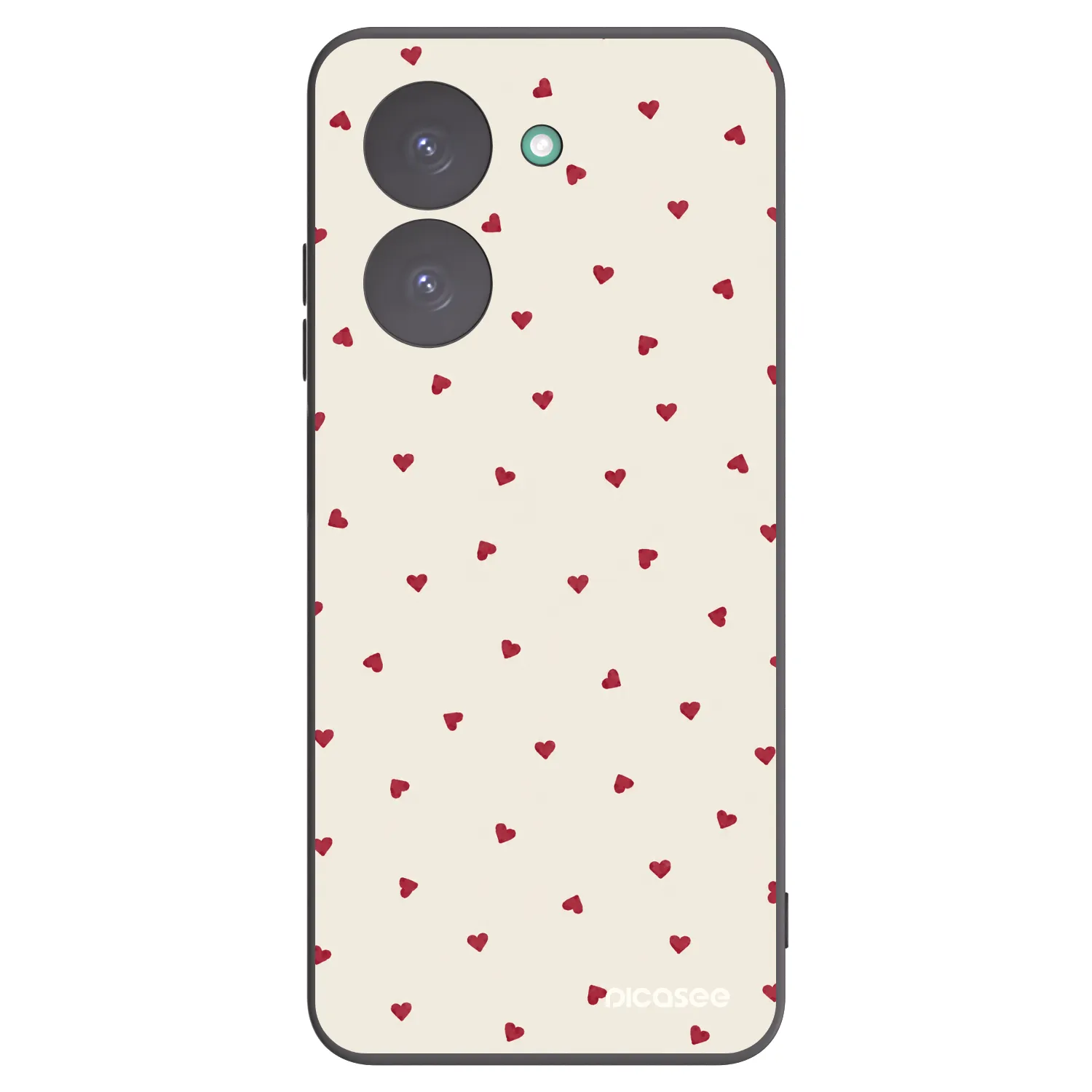 Picasee silikonowe czarne etui na Xiaomi Redmi A5 - Little Love