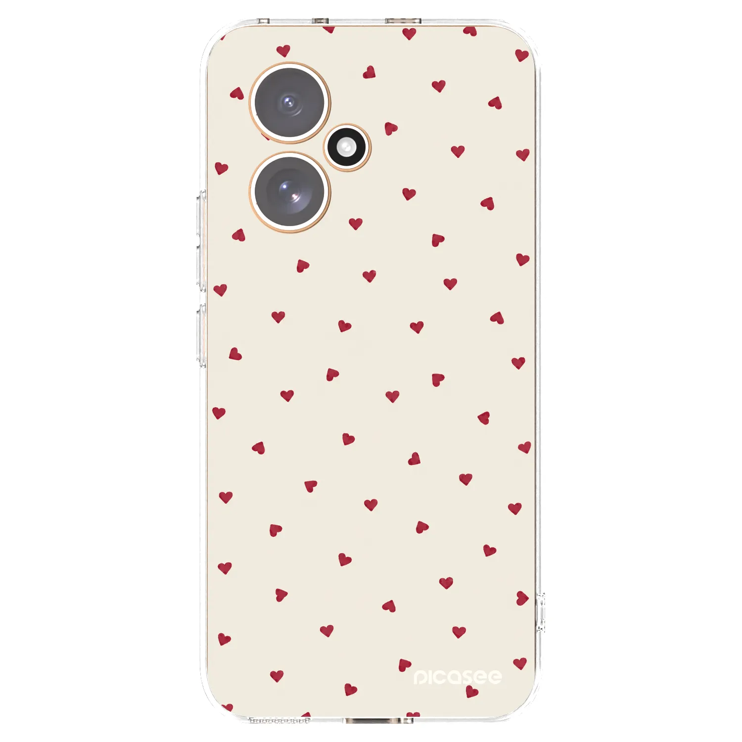 Picasee silikonowe przeźroczyste etui na Honor 400 5G - Little Love