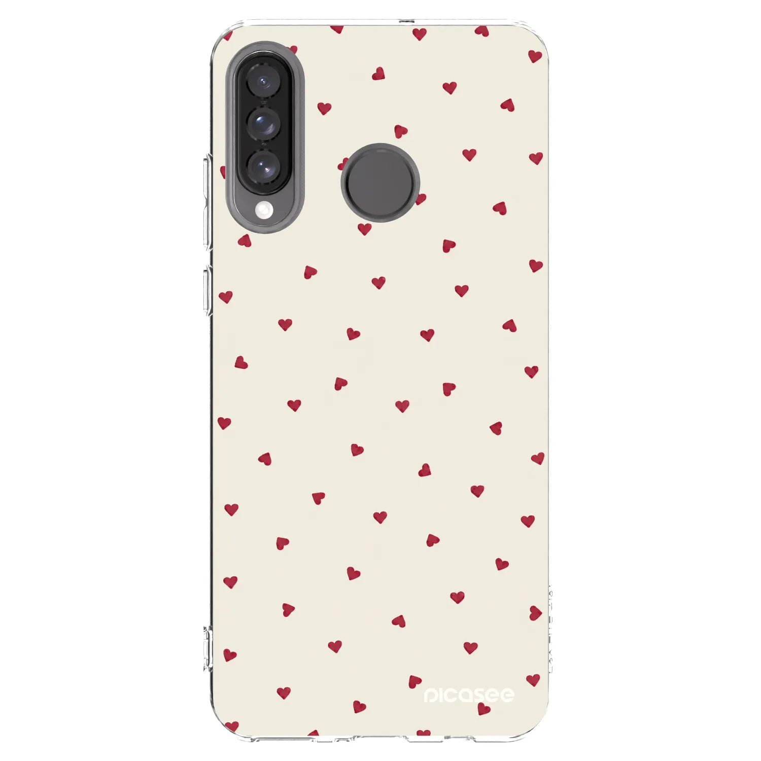 Picasee silikonowe przeźroczyste etui na Huawei P30 Lite - Little Love