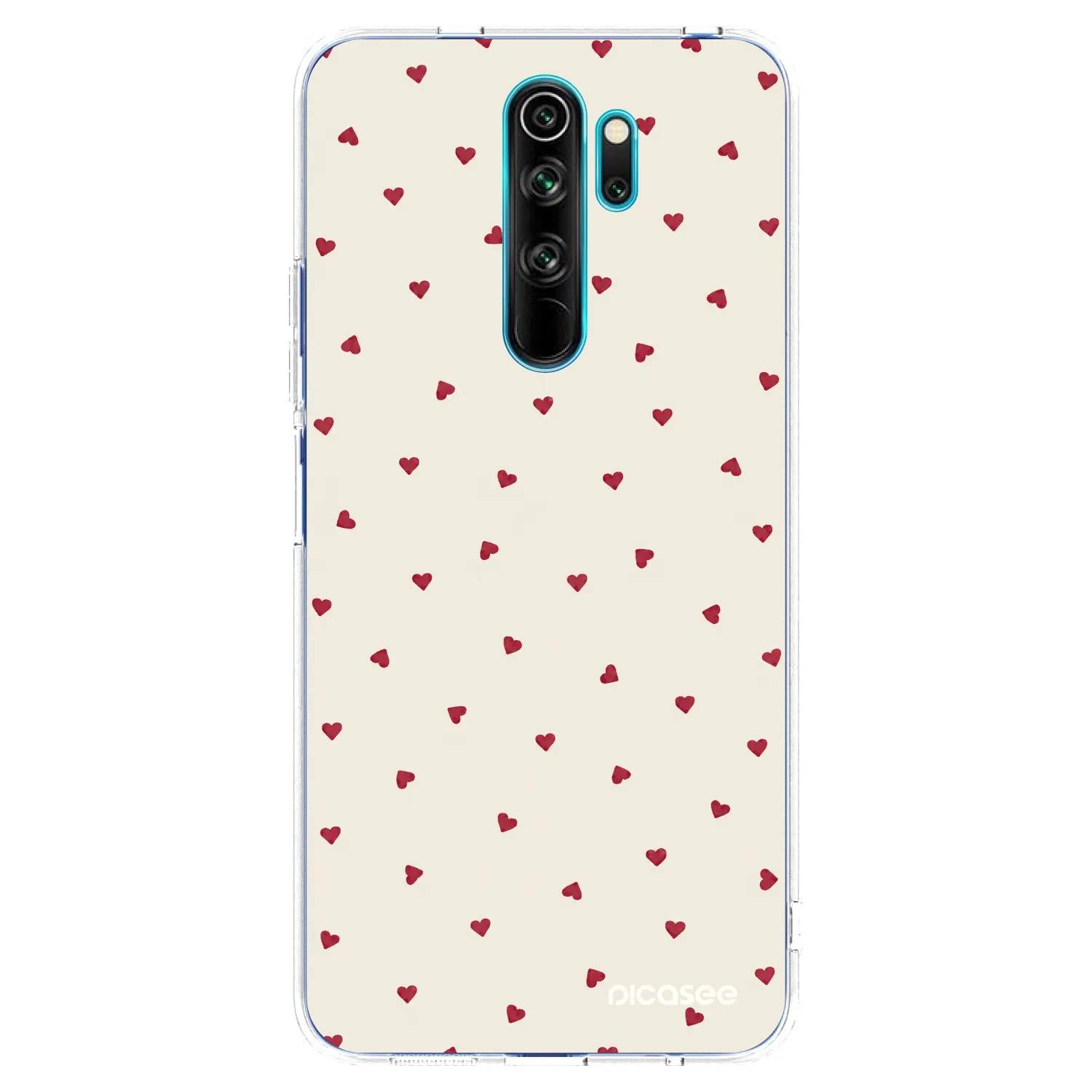 Picasee silikonowe przeźroczyste etui na Xiaomi Redmi Note 8 Pro - Little Love