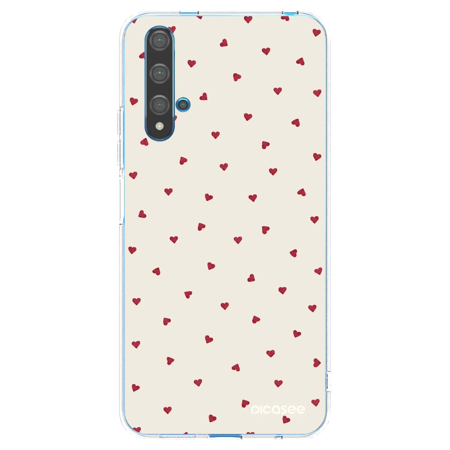 Picasee silikonowe przeźroczyste etui na Huawei Nova 5T - Little Love