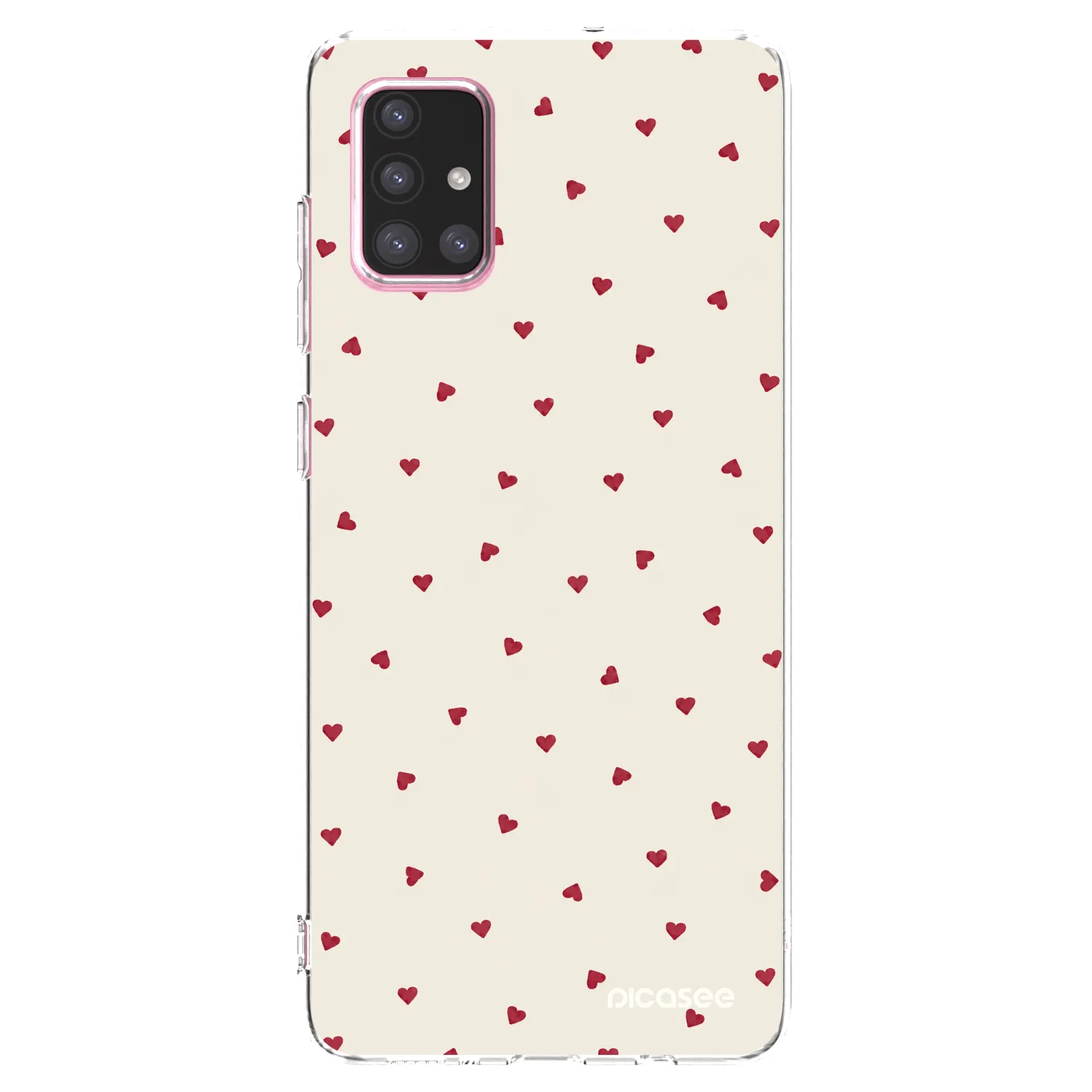 Picasee silikonowe przeźroczyste etui na Samsung Galaxy A71 A715F - Little Love