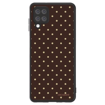 Picasee ULTIMATE CASE na Samsung Galaxy A12 A125F - Vanilla Dots & Chocolate