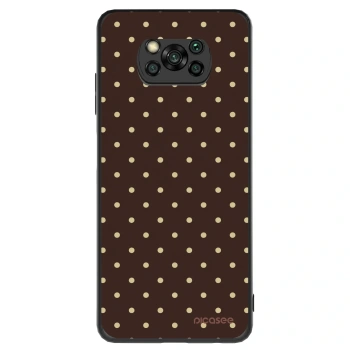 Etui na Xiaomi Poco X3 - Vanilla Dots & Chocolate