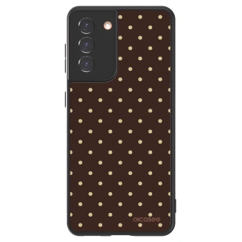 Picasee ULTIMATE CASE na Samsung Galaxy S21 5G G991B - Vanilla Dots & Chocolate