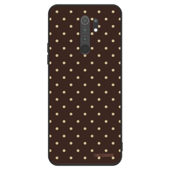 Etui na Xiaomi Redmi 9 - Vanilla Dots & Chocolate