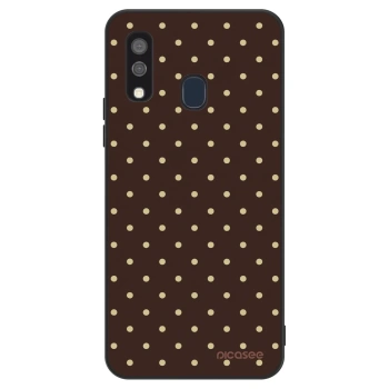 Etui na Samsung Galaxy A40 A405F - Vanilla Dots & Chocolate