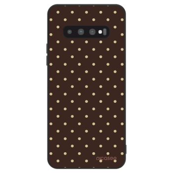Etui na Samsung Galaxy S10 G973 - Vanilla Dots & Chocolate