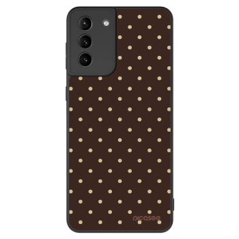 Etui na Samsung Galaxy S21+ 5G G996F - Vanilla Dots & Chocolate
