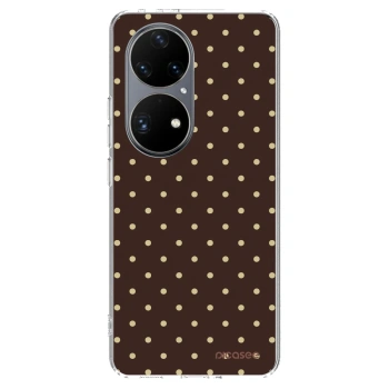 Etui na Huawei P50 - Vanilla Dots & Chocolate