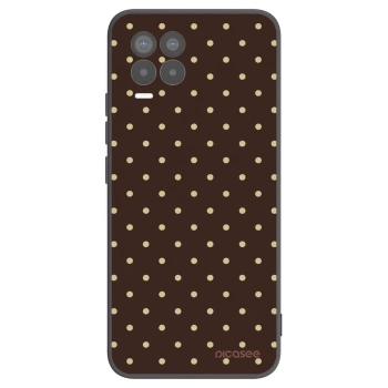 Etui na Realme 8 4G - Vanilla Dots & Chocolate