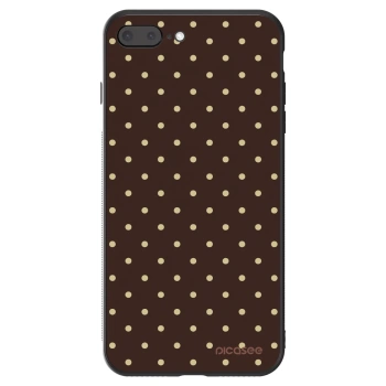 Etui na Apple iPhone 8 Plus - Vanilla Dots & Chocolate