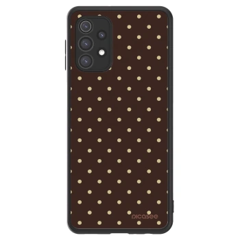 Picasee ULTIMATE CASE na Samsung Galaxy A32 5G A326B - Vanilla Dots & Chocolate