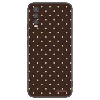 Etui na Vivo Y20s - Vanilla Dots & Chocolate
