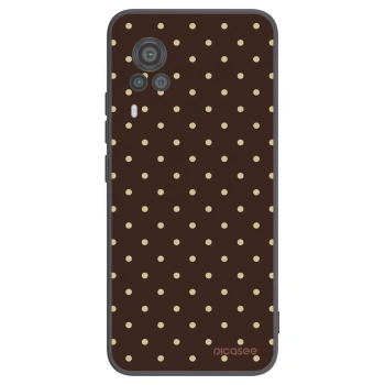 Etui na Vivo X60 Pro 5G - Vanilla Dots & Chocolate
