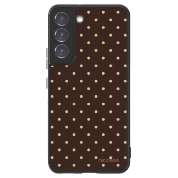 Picasee ULTIMATE CASE na Samsung Galaxy S22 5G - Vanilla Dots & Chocolate