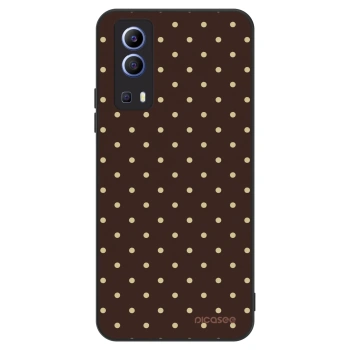 Etui na Vivo Y52 5G - Vanilla Dots & Chocolate