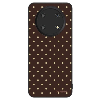 Etui na Honor Magic4 Lite 5G - Vanilla Dots & Chocolate