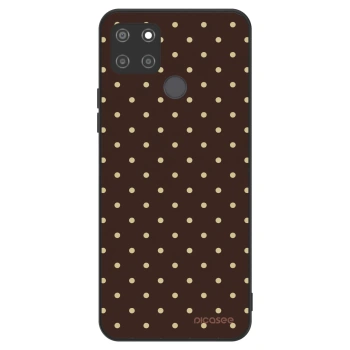 Etui na Realme C21Y - Vanilla Dots & Chocolate