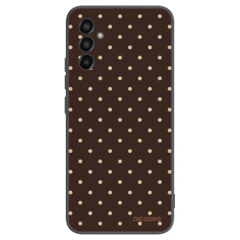 Etui na Samsung Galaxy M13 M135F - Vanilla Dots & Chocolate