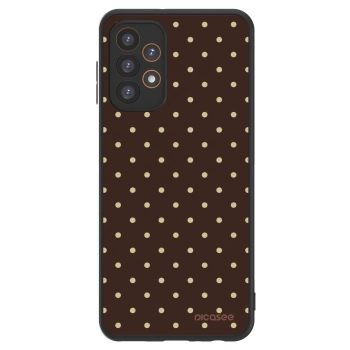 Picasee ULTIMATE CASE na Samsung Galaxy A23 A235F 4G - Vanilla Dots & Chocolate
