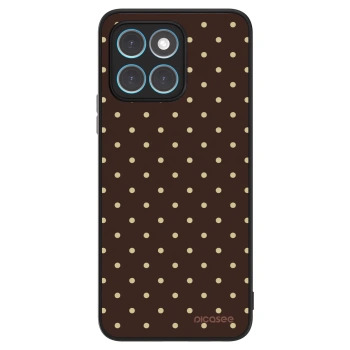 Etui na Honor X8 5G - Vanilla Dots & Chocolate