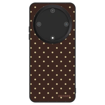 Etui na Honor Magic5 Lite 5G - Vanilla Dots & Chocolate