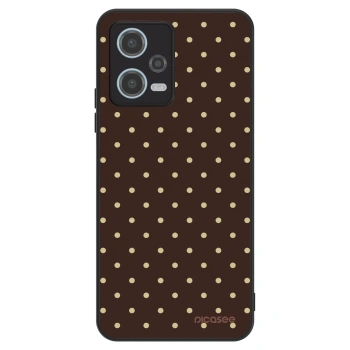Etui na Xiaomi Redmi Note 12 5G - Vanilla Dots & Chocolate
