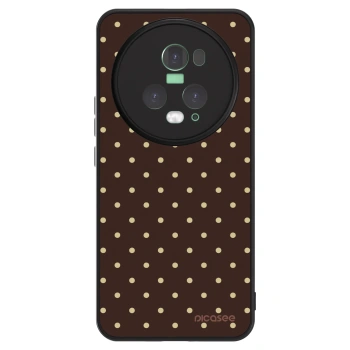 Etui na Honor Magic5 Pro - Vanilla Dots & Chocolate