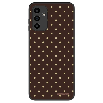 Etui na Samsung Galaxy A04s A047F - Vanilla Dots & Chocolate