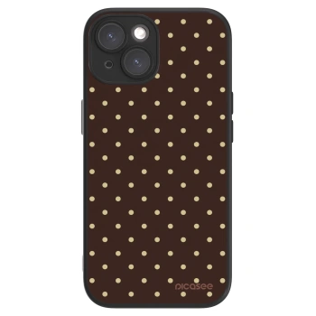 Etui na Apple iPhone 15 - Vanilla Dots & Chocolate