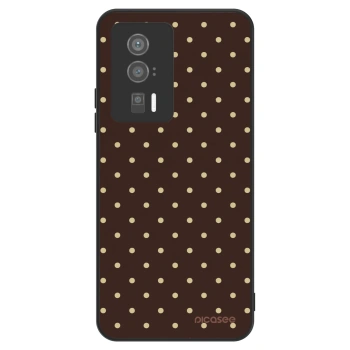 Etui na Xiaomi Poco F5 Pro 5G - Vanilla Dots & Chocolate