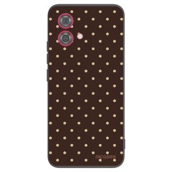 Etui na Motorola Moto G84 5G - Vanilla Dots & Chocolate