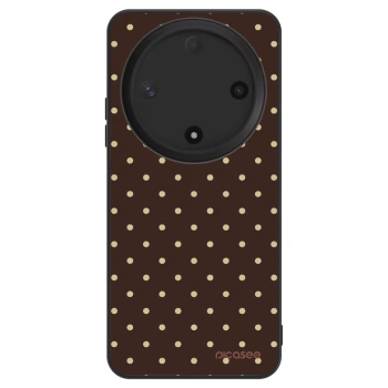 Etui na Honor Magic6 Lite 5G - Vanilla Dots & Chocolate