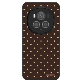 Etui na Honor Magic6 Pro - Vanilla Dots & Chocolate