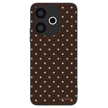 Etui na Xiaomi Redmi 13 4G - Vanilla Dots & Chocolate
