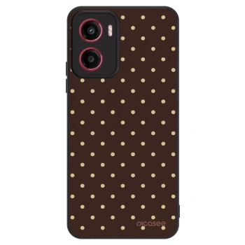 Etui na Motorola Moto G05 - Vanilla Dots & Chocolate