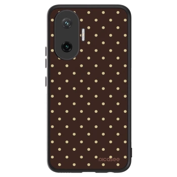 Etui na Xiaomi Poco F7 5G - Vanilla Dots & Chocolate