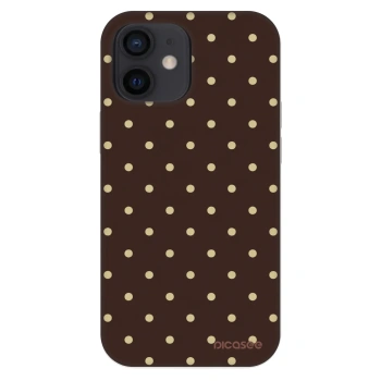 Etui na Apple iPhone 12 mini - Vanilla Dots & Chocolate