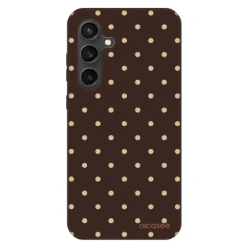 Etui na Samsung Galaxy S24 FE S721B - Vanilla Dots & Chocolate