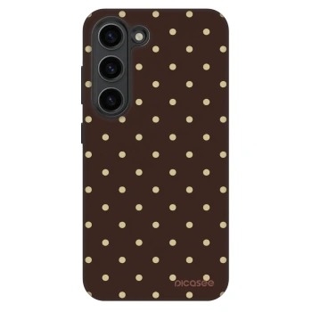 Etui na Samsung Galaxy S23+ 5G - Vanilla Dots & Chocolate