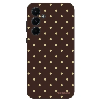 Etui na Samsung Galaxy A55 5G A556B - Vanilla Dots & Chocolate