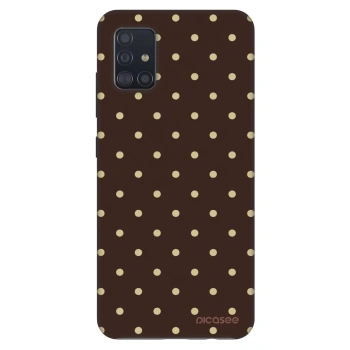 Etui na Samsung Galaxy A51 A515F - Vanilla Dots & Chocolate