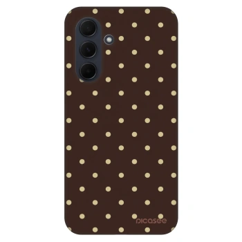 Etui na Samsung Galaxy A35 5G A356B - Vanilla Dots & Chocolate