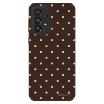 Etui na Samsung Galaxy A33 5G A336 - Vanilla Dots & Chocolate