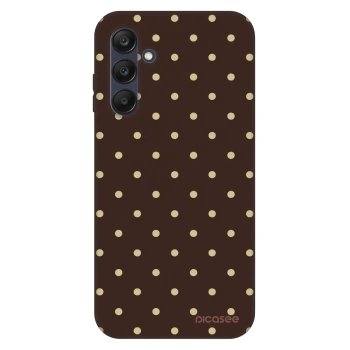 Etui na Samsung Galaxy A25 A256B 5G - Vanilla Dots & Chocolate