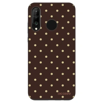 Etui na Huawei P30 Lite - Vanilla Dots & Chocolate