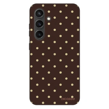 Etui na Samsung Galaxy S24+ S926B 5G - Vanilla Dots & Chocolate