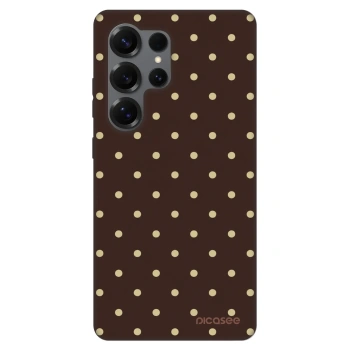Etui na Samsung Galaxy S25 Ultra 5G - Vanilla Dots & Chocolate