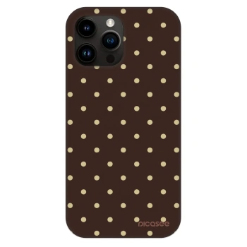 Etui na Apple iPhone 13 Pro Max - Vanilla Dots & Chocolate